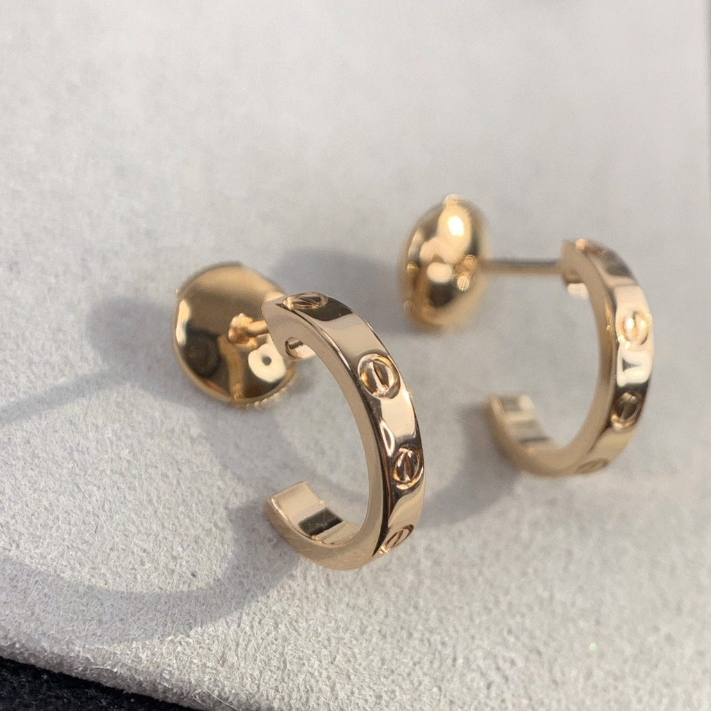 [Solara Jewelry ]ラブピアス 2.65MM ピンクゴールド