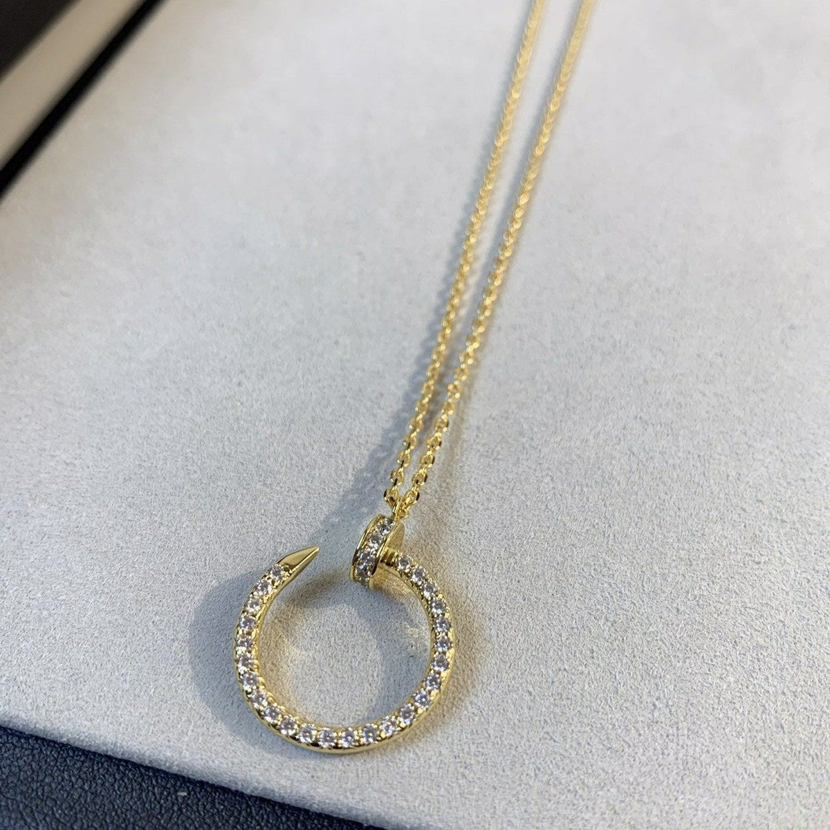 [Solara Schmuck ]JUSTE HALSKETTE GOLD DIAMANTEN