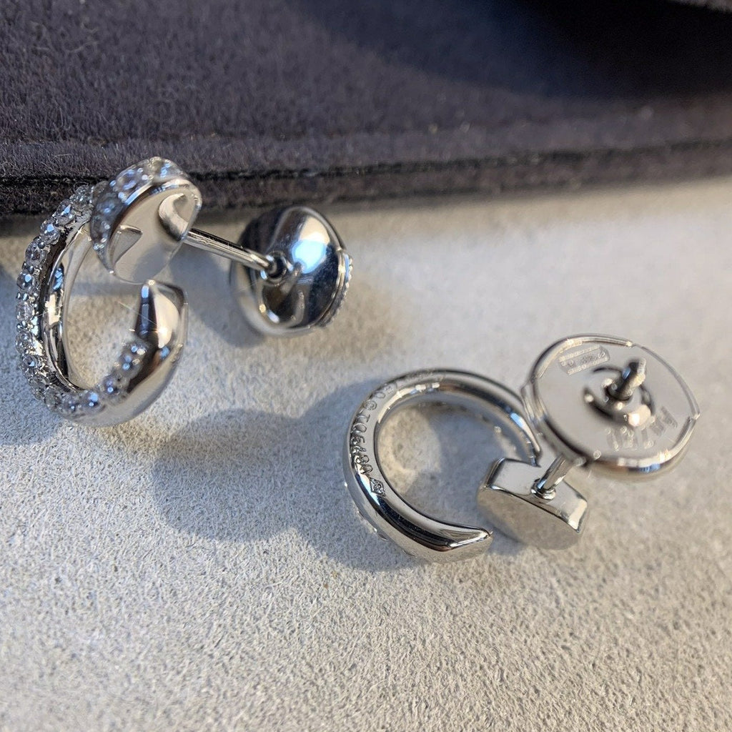 [Solara Jewelry ]ジュストイヤリング シルバーダイヤモンド