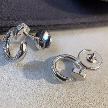 [Solara Jewelry ]ジュストイヤリング シルバーダイヤモンド