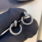 [Solara Jewelry ]ジュストイヤリング シルバーダイヤモンド