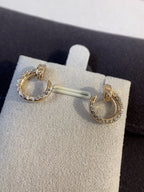 [Solara Jewelry ]JUSTE OHRRINGE GOLD DIAMANTEN