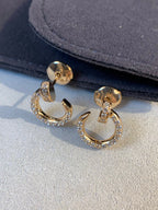[Solara Jewelry ]JUSTE OHRRINGE GOLD DIAMANTEN