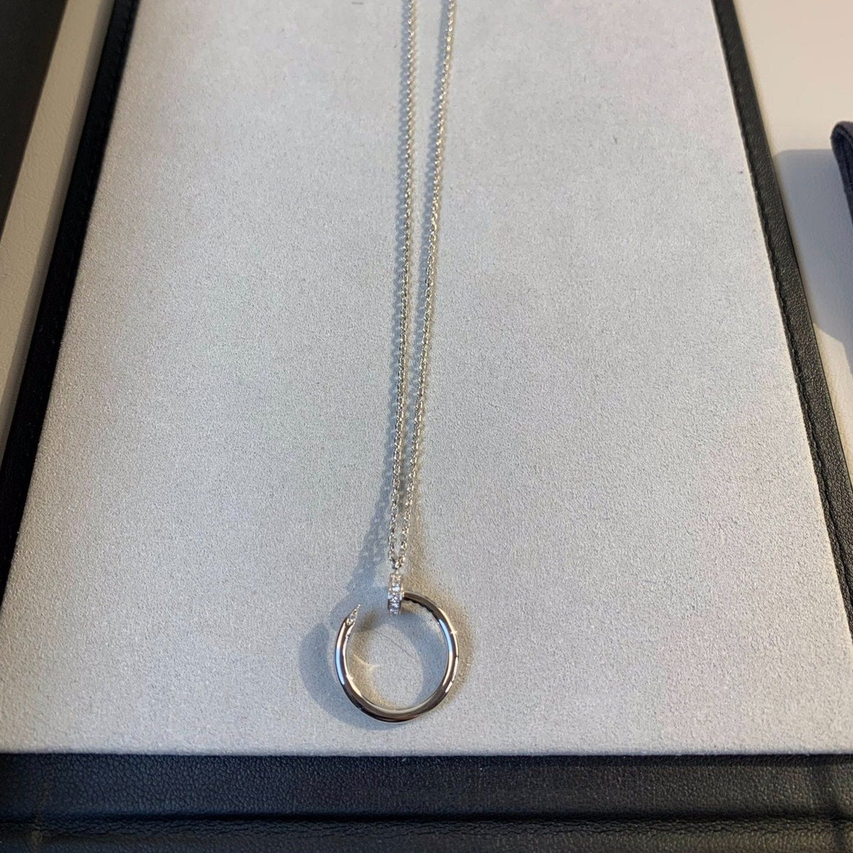 [Solara Jewelry ]JUSTE NECKLACE SILVER