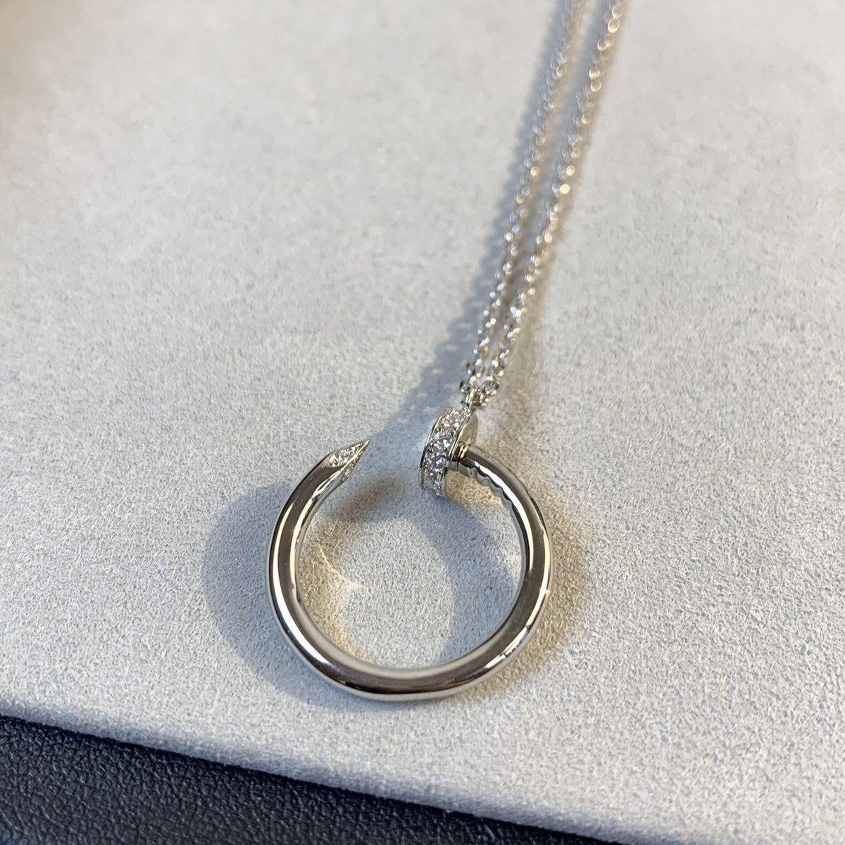 [Solara Jewelry ]JUSTE NECKLACE SILVER