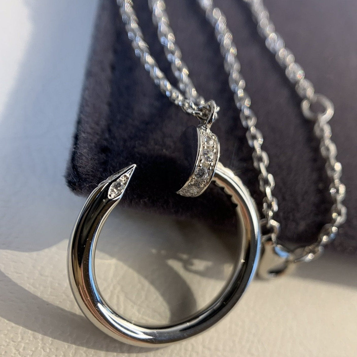 [Solara Jewelry ]JUSTE NECKLACE SILVER