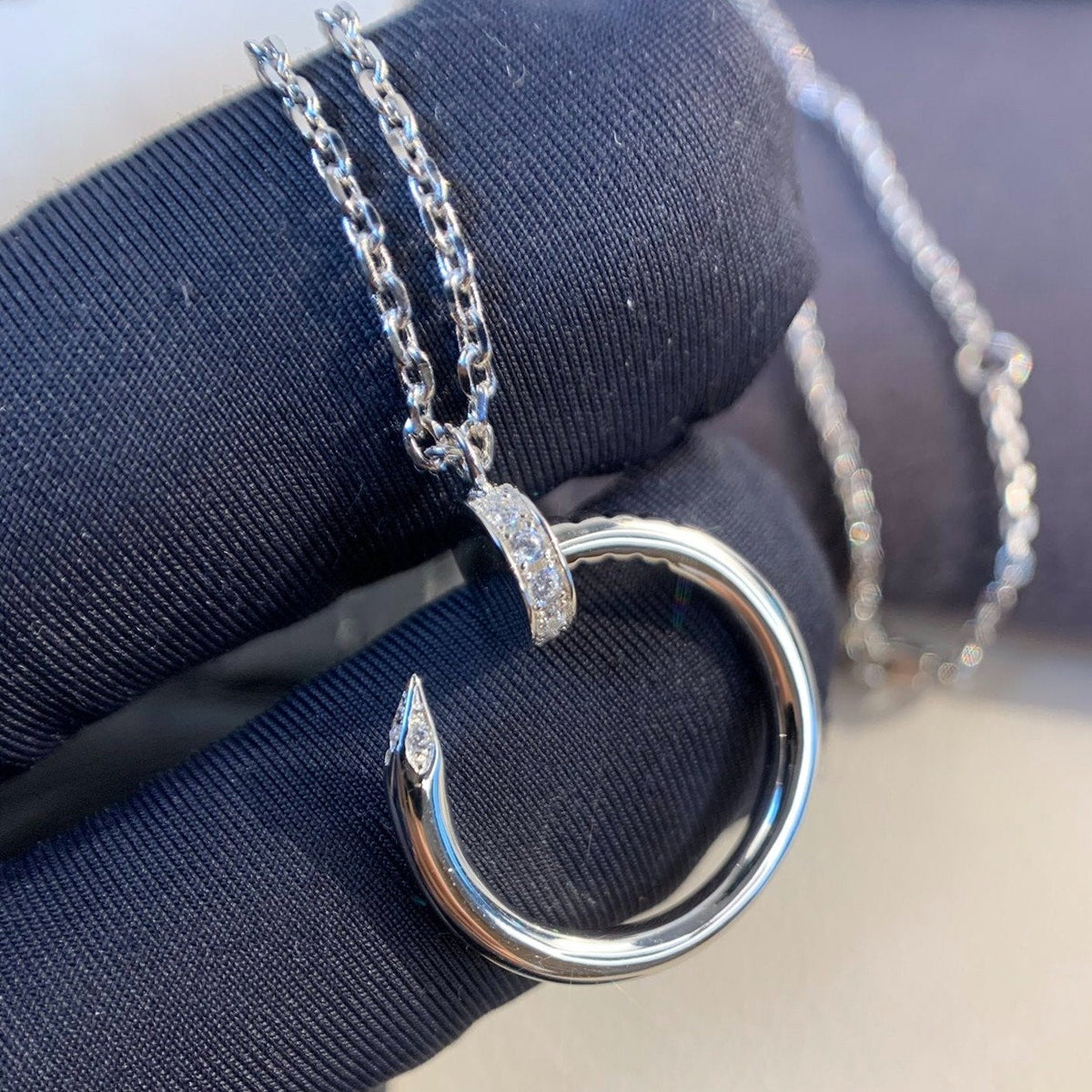 [Solara Jewelry ]JUSTE NECKLACE SILVER