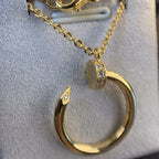 [Solara Jewelry ]JUSTE NECKLACE GOLD