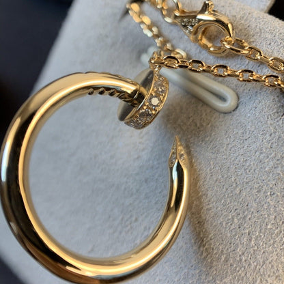 [Solara Jewelry ]JUSTE NECKLACE PINK GOLD