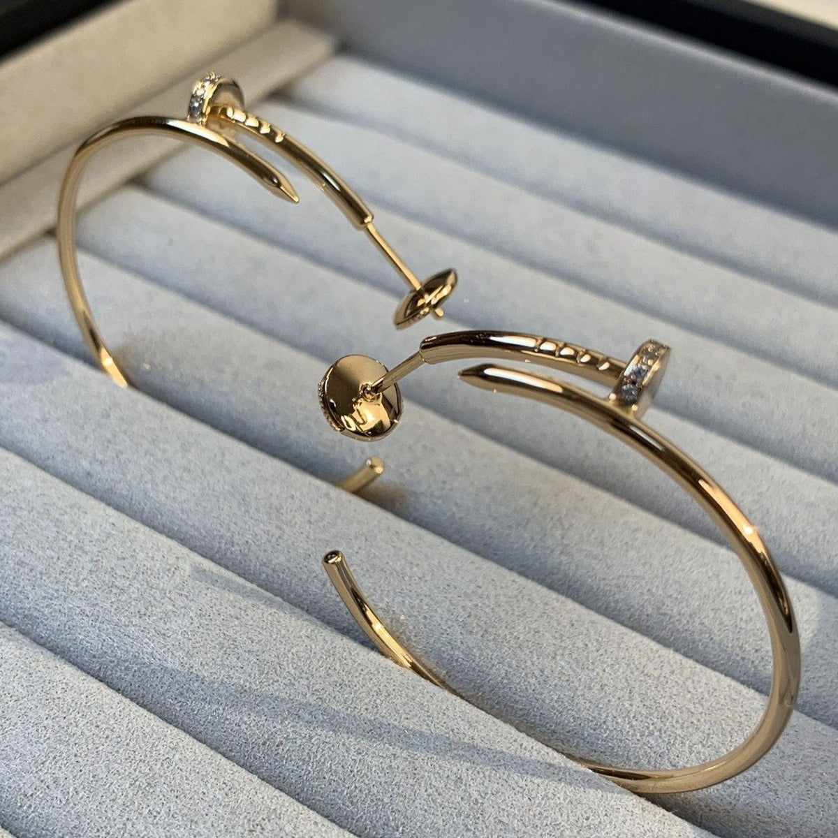 [Solara Jewelry ]ジュスト イヤリング ゴールド ダイヤモンド 1.8MM