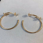 [Solara Jewelry ]ジュスト イヤリング ゴールド ダイヤモンド 1.8MM