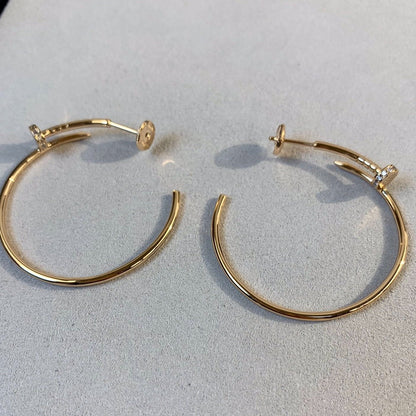 [Solara Jewelry ]ジュスト イヤリング ゴールド ダイヤモンド 1.8MM