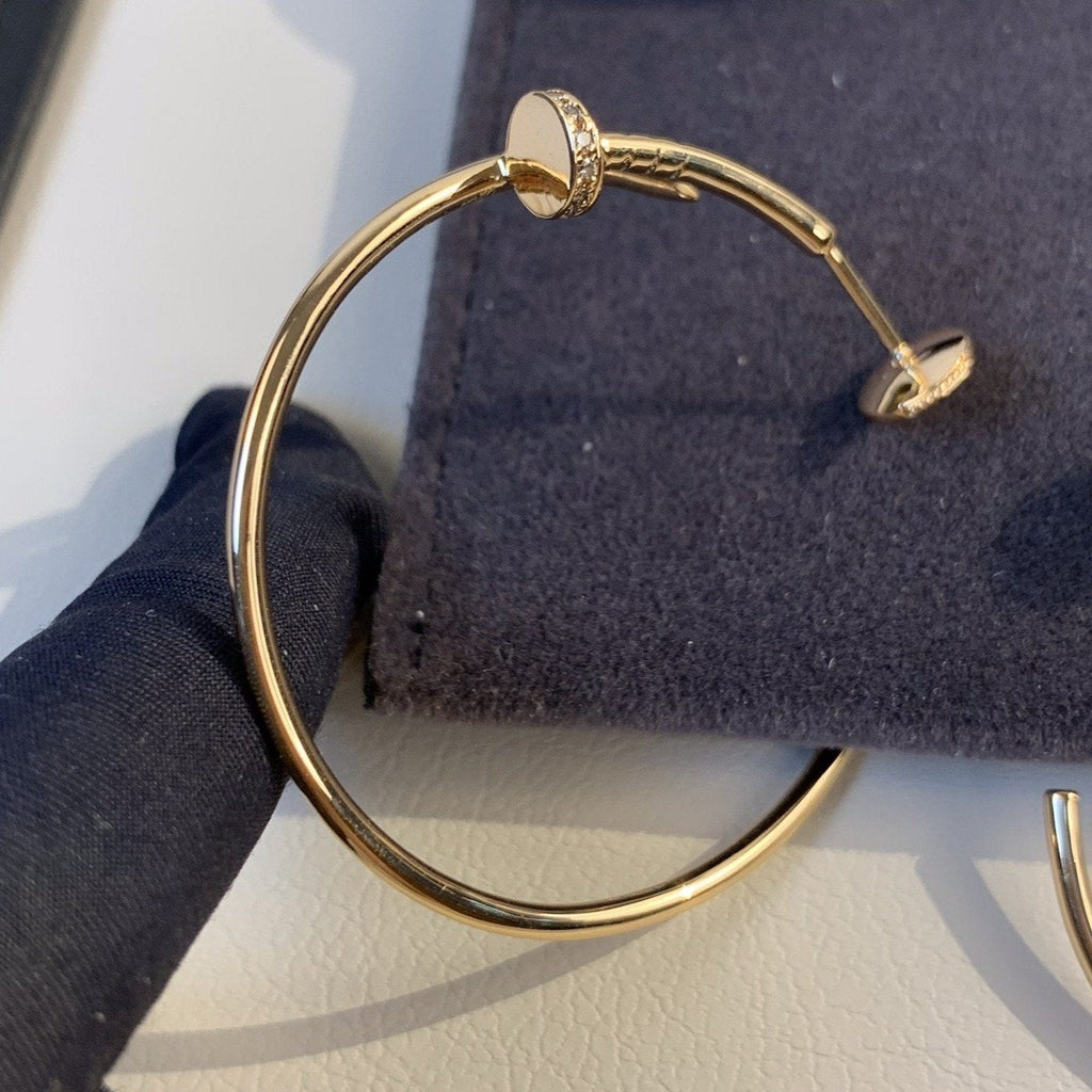 [Solara Jewelry ]ジュスト イヤリング ゴールド ダイヤモンド 1.8MM