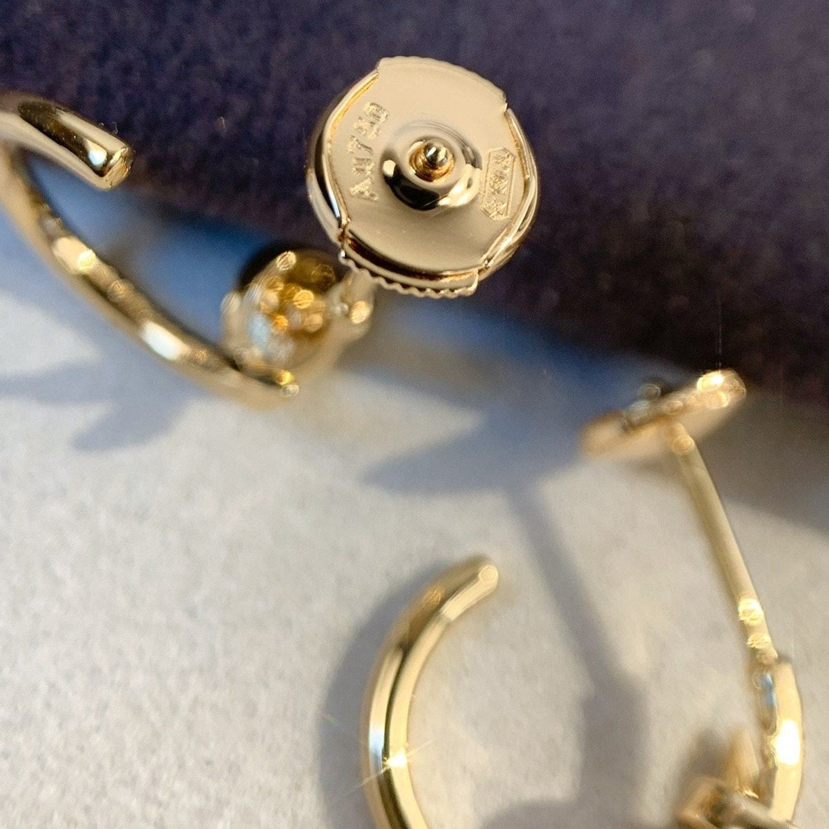 [Solara Jewelry ]ジュスト イヤリング ピンクゴールド