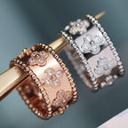 [Solara Jewelry ]CLOVER KALEIDOSCOPE RING 10MM