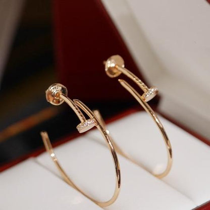 [Solara Jewelry ]JUSTE OHRRINGE DIAMANTEN 1.8MM