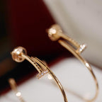 [Solara Jewelry ]JUSTE OHRRINGE DIAMANTEN 1.8MM