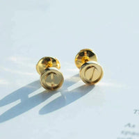 [Solara Jewelry ]LOVE EARRINGS GOLD 10MM