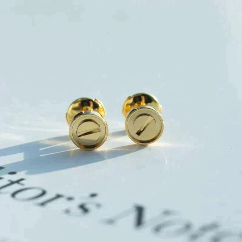 [Solara Jewelry ]ラブイヤリング ゴールド 10mm
