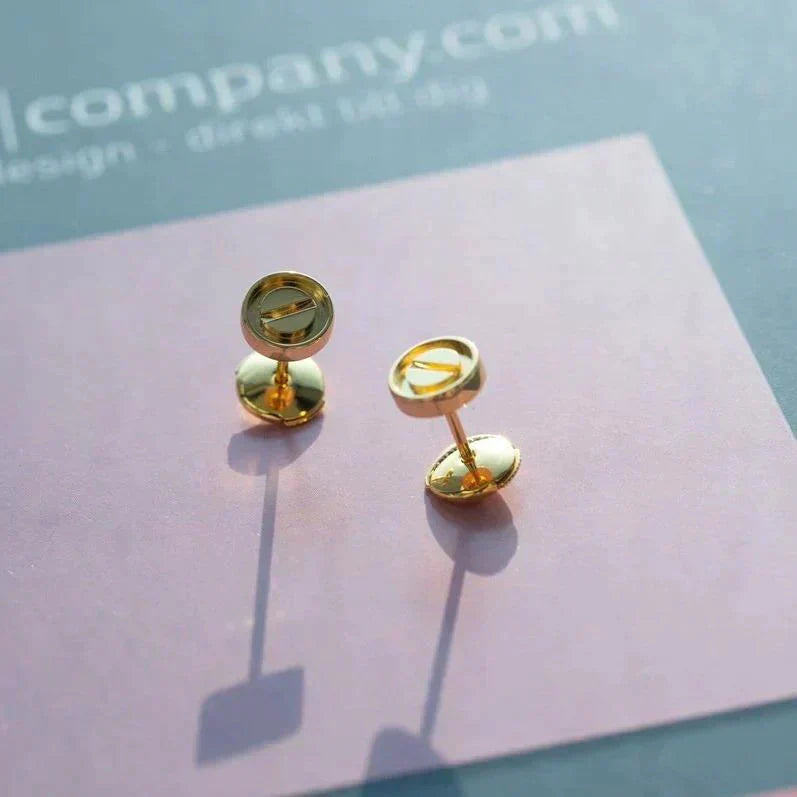 [Solara Jewelry ]ラブイヤリング ゴールド 10mm