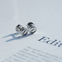 [Solara Jewelry ]LOVE EARRINGS SILVER 10MM