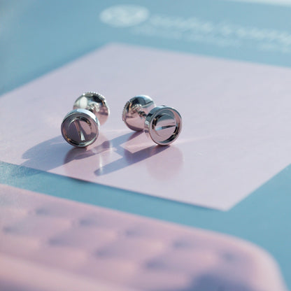 [Solara Jewelry ]ラブイヤリング シルバー 10MM