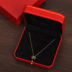 [Solara Jewelry ]アミュレット ゴールド マラカイト ネックレス