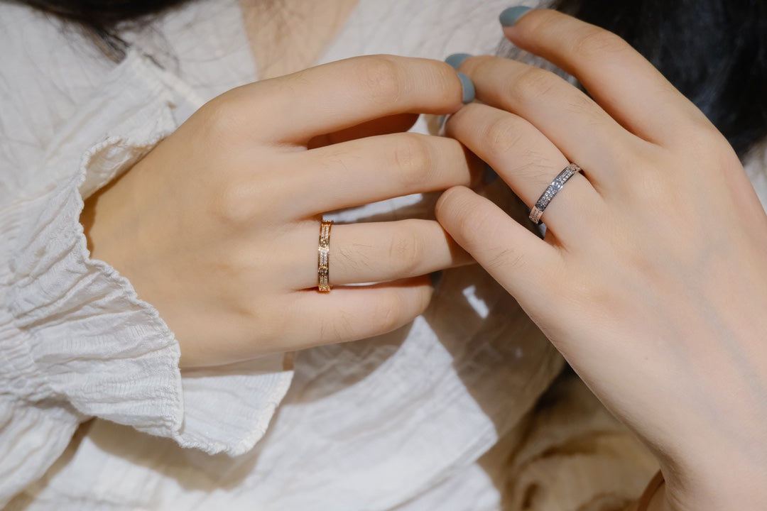 [Solara Jewelry ]ラブリング 2.65MM ダイヤモンド