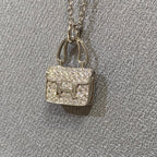 [Solara Jewelry ]HALSKEТTE CONSTANCE-ANHÄNGER MIT DIAMANTEN