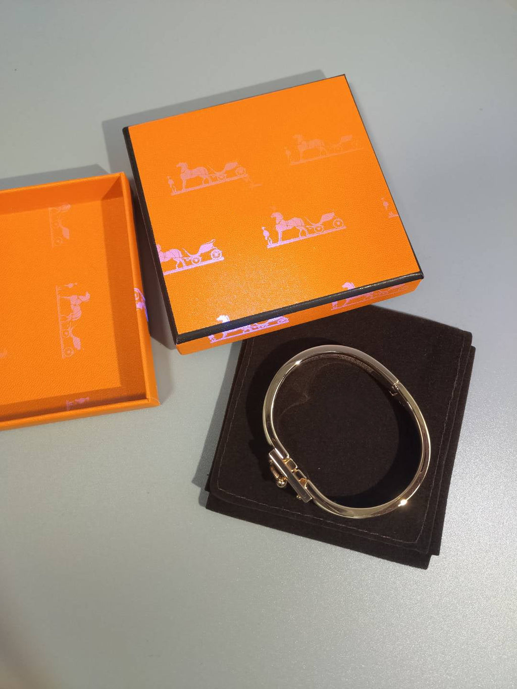 [Solara Jewelry ]H オレンジブレスレット