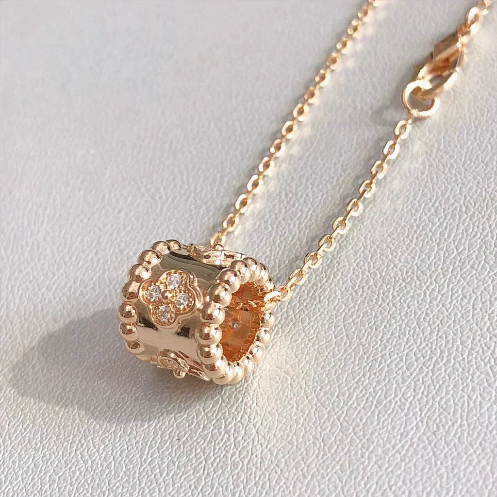 [Solara Schmuck ]PERLEE ANHÄNGERKETTE GOLD / ROSÉGOLD