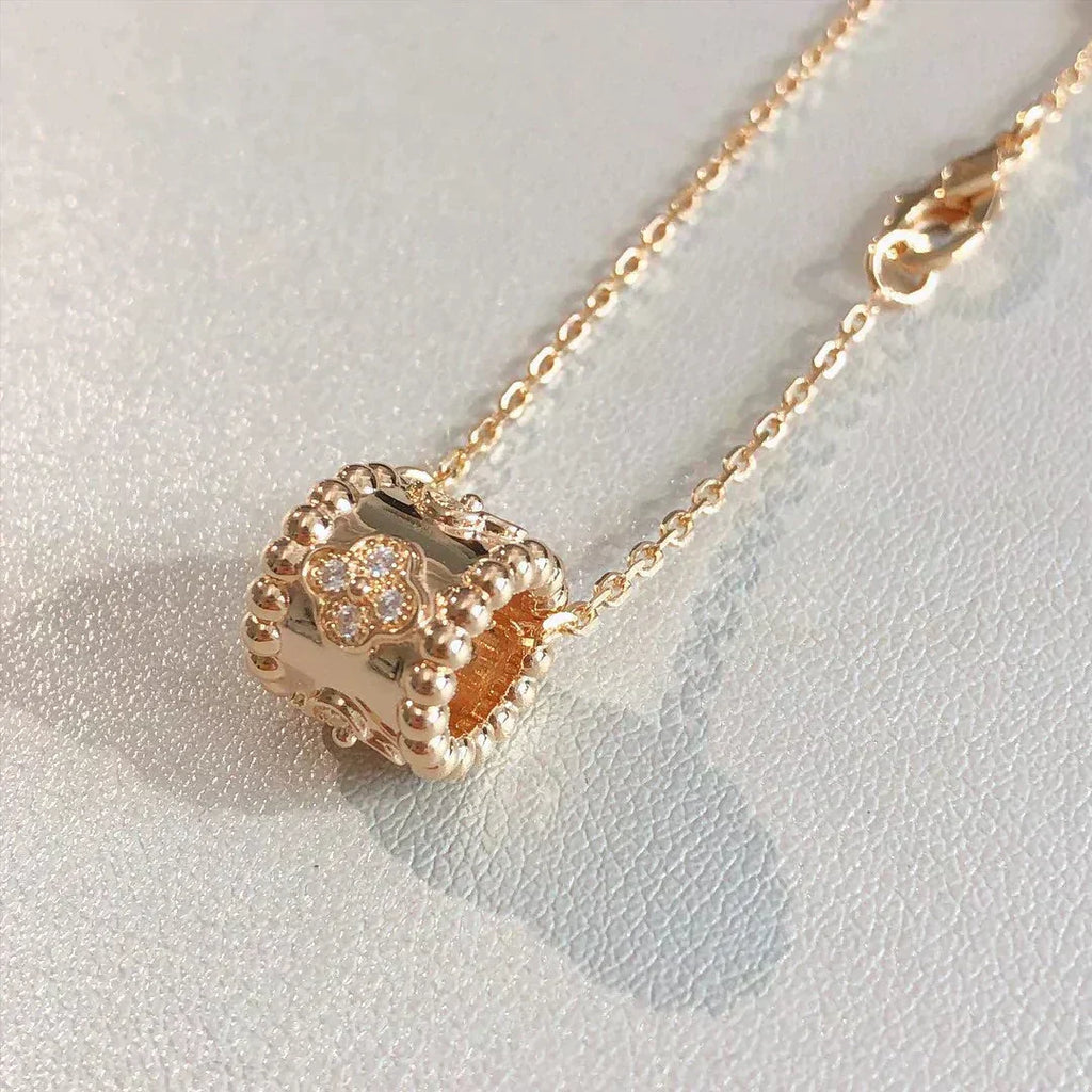 [Solara Schmuck ]PERLEE ANHÄNGERKETTE GOLD / ROSÉGOLD