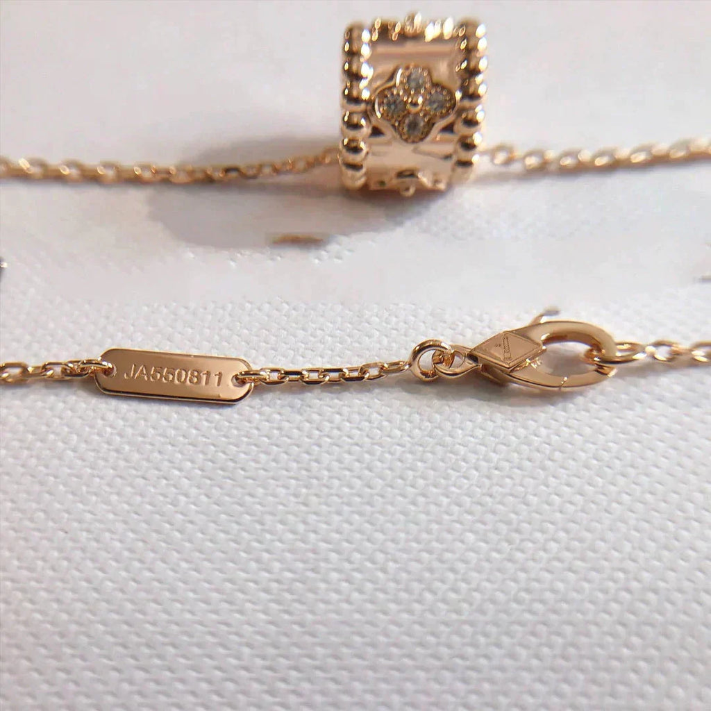 [Solara Schmuck ]PERLEE ANHÄNGERKETTE GOLD / ROSÉGOLD