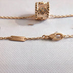 [Solara Schmuck ]PERLEE ANHÄNGERKETTE GOLD / ROSÉGOLD