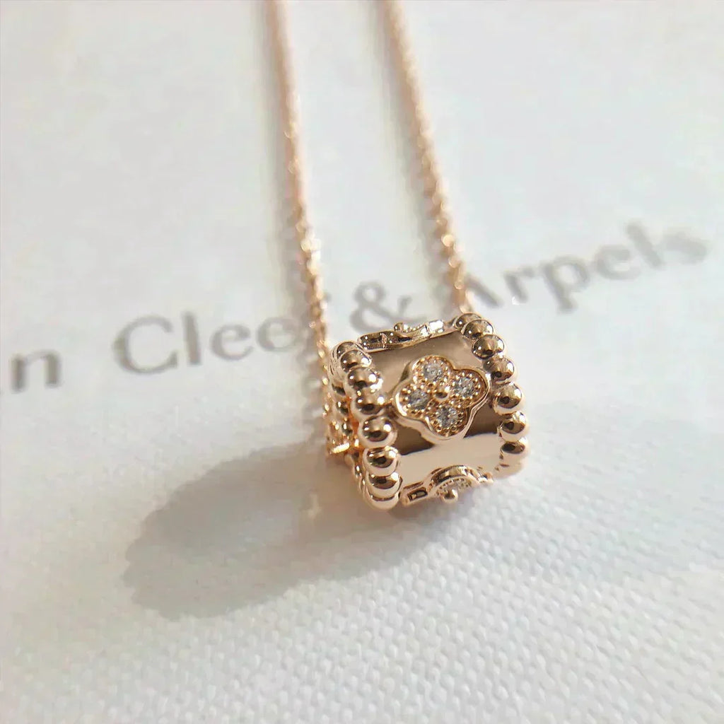 [Solara Schmuck ]PERLEE ANHÄNGERKETTE GOLD / ROSÉGOLD