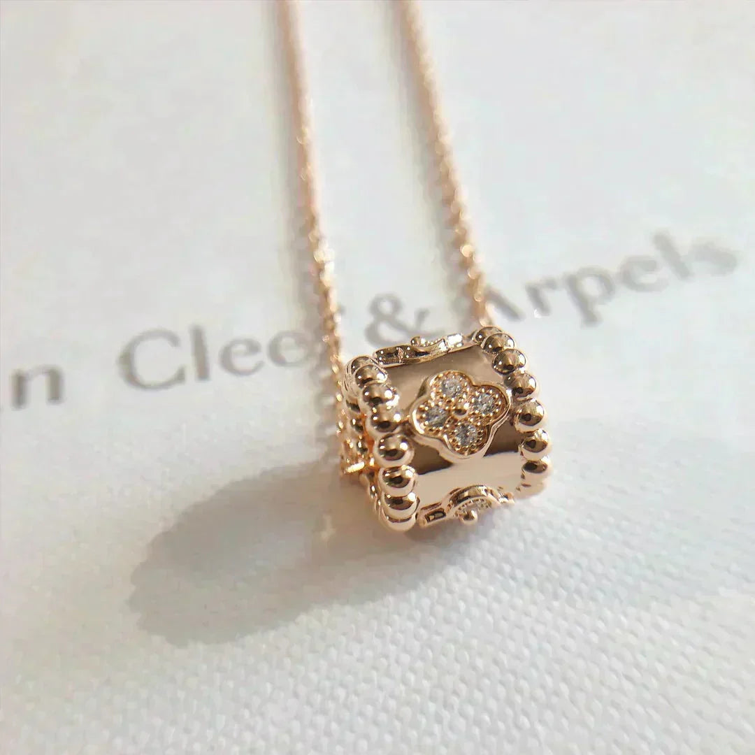 [Solara Schmuck ]PERLEE ANHÄNGERKETTE GOLD / ROSÉGOLD