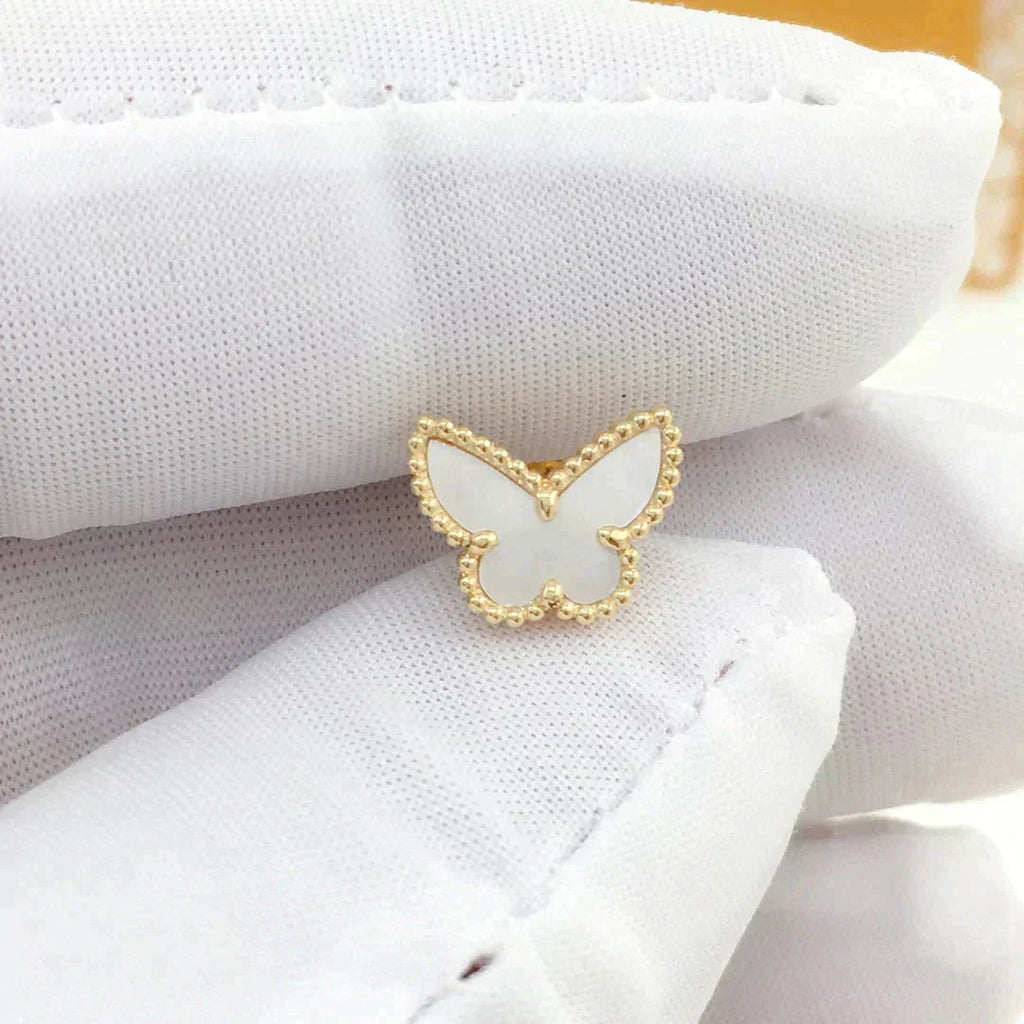 [Solara Jewelry ]SÜSSER SCHMETTERLING MOP OHRSTECKER