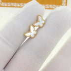[Solara Jewelry ]SÜSSER SCHMETTERLING MOP OHRSTECKER