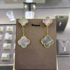 [Solara Jewelry ]CLOVER 2 MOTIFS  EARRINGS (MULTIPLE CHOICESC