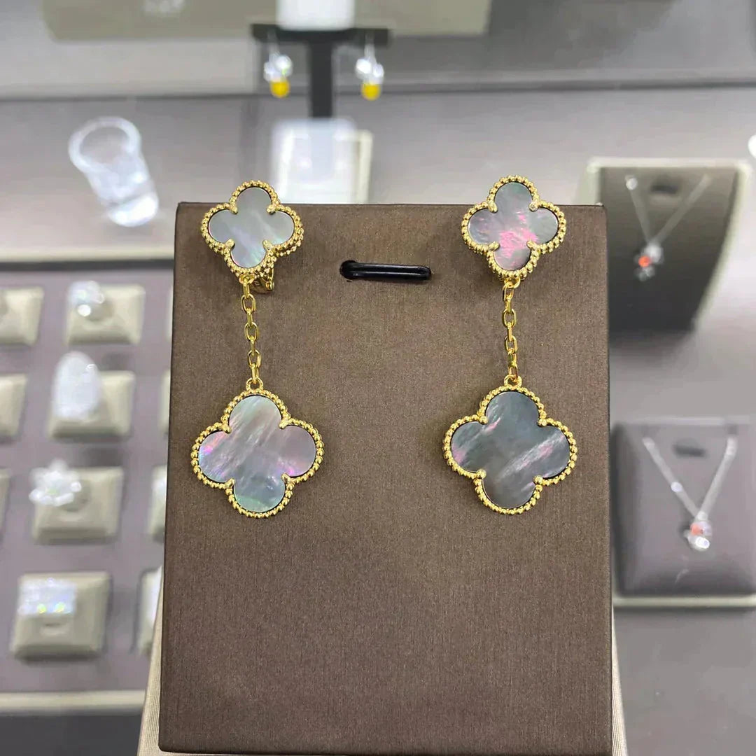 [Solara Jewelry ]KLEEBÜTE 2 MOTIVE OHRRINGE (MEHRFACHAUSWAHL)
