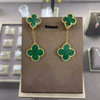 [Solara Jewelry ]CLOVER 2 MOTIFS  EARRINGS (MULTIPLE CHOICESC
