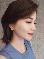 [Solara Jewelry ]SCHMETTERLING MOP DIAMANT OHRRINGE