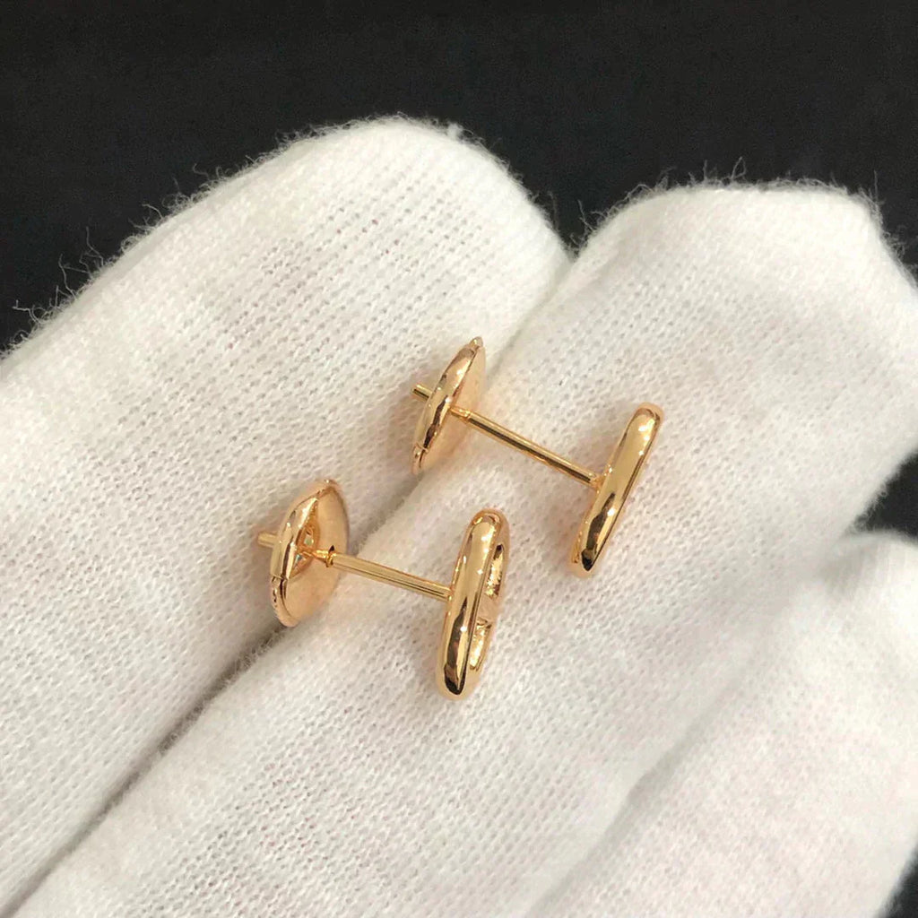 [Solara Jewelry ]CHAINE SMALL EARRINGS GOLD AND SILVER