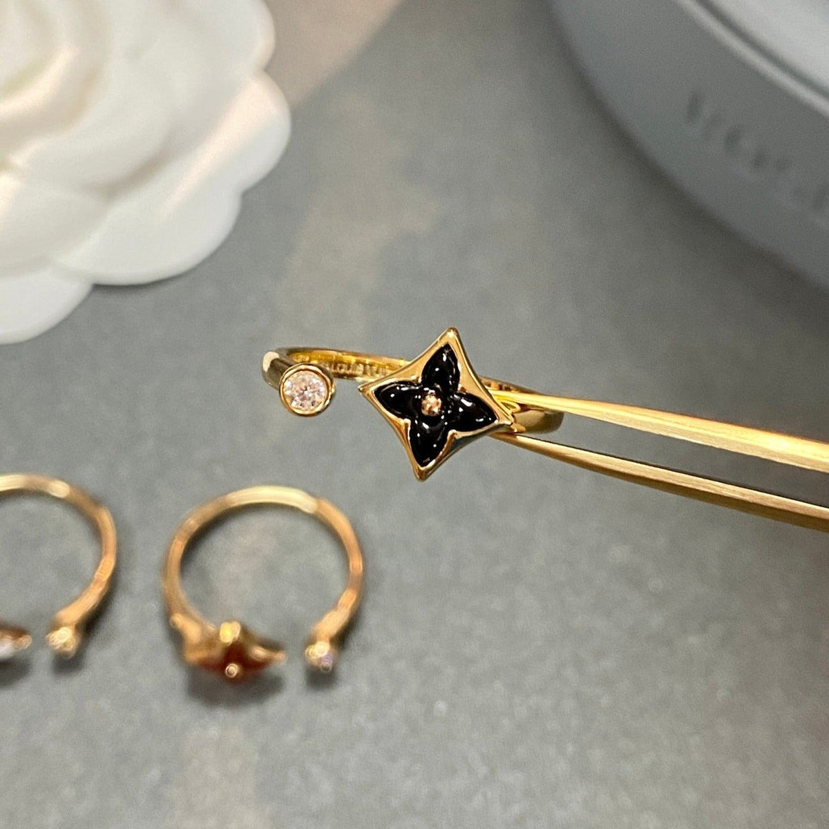 [Solara Jewelry ]STAR 1 ダイヤモンド オープンリング