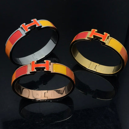 [Solara Schmuck ]H ARMBAND ORANGE REGENBOGEN KERAMIK