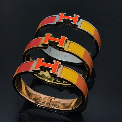 [Solara Schmuck ]H ARMBAND ORANGE REGENBOGEN KERAMIK