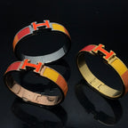 [Solara Jewelry ]H BRACELET ORANGE RAINBOW CERAMIC