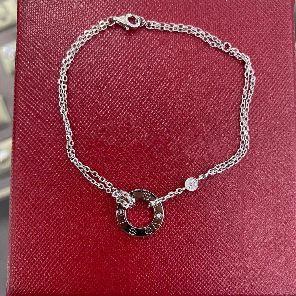 [Solara Jewelry ]LOVE BRACELET 2 DIAMOND