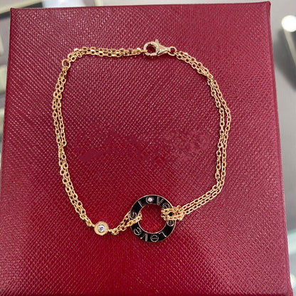 [Solara Jewelry] LOVE ARMBAND 2 DIAMANTEN