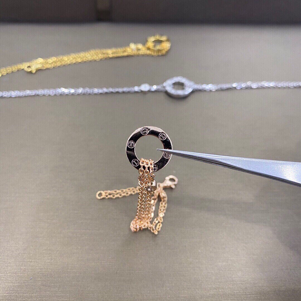 [Solara Jewelry ]LOVE BRACELET 2 DIAMOND